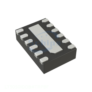 12 WFDFN ชิปจัดการพลังงานแบบแผ่นติดตั้งภายนอก (PMIC) รุ่น LT3050IDDB # TRPBF บริการครบวงจร ชิ้นส่วนวงจรอิเล็กทรอนิกส์ ไอซี รีกูลเลอร์ แบบเส้นตรง - Product Image 1