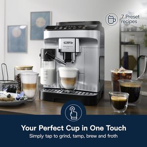 Cafetera Espresso Automática De'Longhi Magnifica Evo con Espumador de Leche Automático, Molinillo Integrado, Programable y Autolimpiante para Cappuccino - Product Image 4