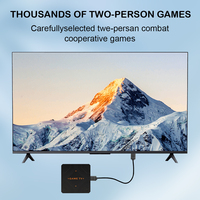 V5 128GB Intégré Rétro 50000 + Lecteur de Jeux 2.4G Manette Sans Fil 2025 K HD Console de Jeu Vidéo Domestique V5 TV GAME BOX