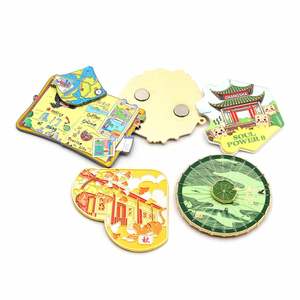Aimant de réfrigérateur personnalisé en étain, souvenir de Tokyo et de Kyoto, avec motifs de fleurs de cerisier, du Mont Fuji et d'anime japonais mignon, fourni directement par l'usine - Product Image 5