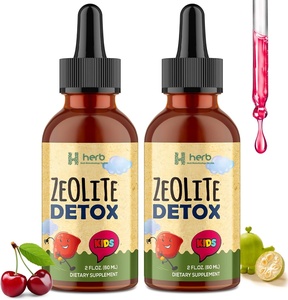 Gouttes de détoxification à la zéolite en marque blanche OEM/ODM, gouttes de zéolite naturelles, soutien à la santé intestinale et au système immunitaire, détoxification quotidienne et énergie - Product Image 1