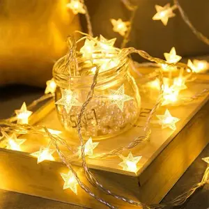 Оптовая продажа, комнатные декоративные светильники для звездной комнаты, IP20, номинальные рождественские светодиодные светильники для праздничного сезона