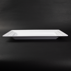 Vente directe d'usine de haute qualité 19.7 pouces <span class=keywords><strong>grand</strong></span> <span class=keywords><strong>plateau</strong></span> de Service de Restaurant <span class=keywords><strong>plateau</strong></span> de nourriture rectangulaire en <span class=keywords><strong>mélamine</strong></span> - Product Image 2