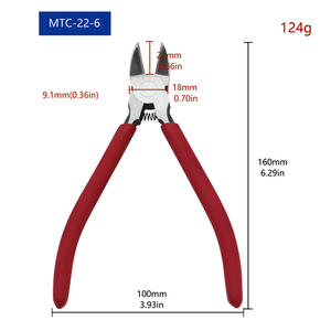 <span class=keywords><strong>Pince</strong></span> diagonale <span class=keywords><strong>coupe</strong></span> latérale <span class=keywords><strong>Pince</strong></span> à fraises pour câbles Outil à main de réparation d'électricien - Product Image 3