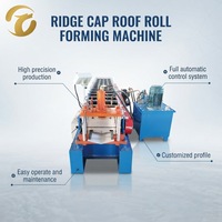 Ligne de formage à froid de tôles galvanisées compacte pour tuiles de toit, à largeur d'alimentation réduite, pour petit atelier, peu encombrante