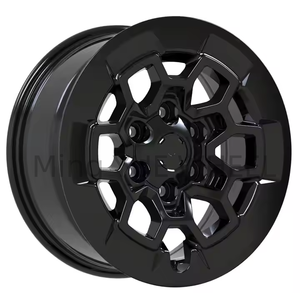 Mingyue 4X4 hors route 17 18 pouces 6X139.<span class=keywords><strong>7</strong></span> jante de roue de voiture de passager de plat profond pour T Land Cruiser Prado Hilux <span class=keywords><strong>4Runner</strong></span> Tacoma Tundra - Product Image 4
