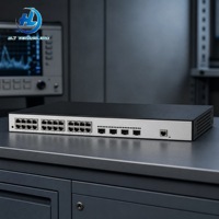S5735-L24P4S-A-V2 24 Port Gigabit PoE+ Switch 4x1G SFP Uplink 400W 56Gbps 42Mpps Layer 3 Managed Network Switch