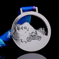 Médaille 3D Saint Benoît Personnalisée en Alliage de Zinc Durable Gravée pour Remises de Diplômes, Course, Lutte, Boxe, Gymnastique, Football, Judo Allemand, Cyclisme