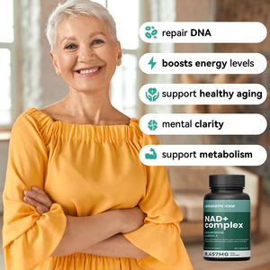 LIFEWORTH GMP Certifié Pure Boost NAD + Supplément Vieillissement Santé 60 Capsules - Product Image 2