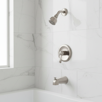 Système de douche Robinet de douche chromé classique par Haijun Garniture murale en laiton pour baignoire et plafond de douche