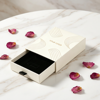 Caja de Regalo Personalizada de Alta Calidad con Logotipo Impreso, Caja de Embalaje de Joyería Deslizable de Cartón Rígido