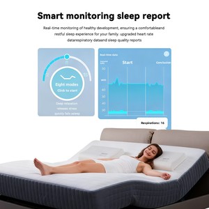 Thiết kế hiện đại ai thông minh Bộ nhớ bọt Nệm bền thân thiện với môi thoáng khí không gây dị ứng tùy chỉnh biệt thự điều chỉnh - Product Image 2