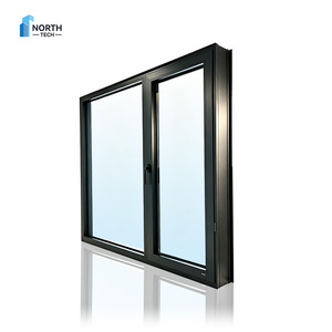 <span class=keywords><strong>Ventanas</strong></span> Corredizas y Abatibles de Aluminio Color Gris para Casas, Eficientes Energéticamente, en Oferta - Product Image 6
