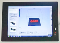 Pencetak lumpur/beton 3D ukuran besar, peralatan cetak konstruksi rumah/Model