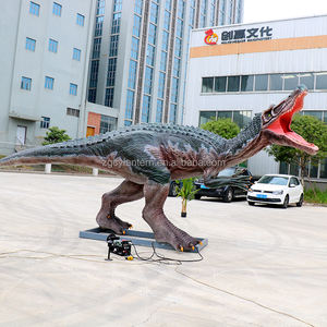 Dinosaurio Animatrónico de Tamaño Real para Parques Temáticos, Baryonyx de Fibra de Vidrio y Metal para Interiores, Ideal para Aeropuertos, Centros Comerciales, Guarderías y Salas de Juego - Product Image 2