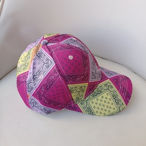 Casquettes de baseball snapback style vintage à motifs de dessins animés color-block pour unisexe, protection solaire, en toile classique - Product Image 3