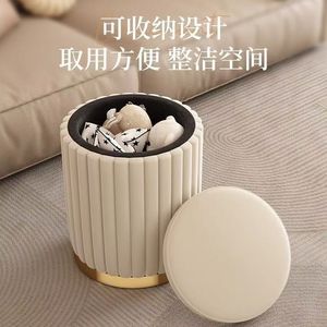 Silla de Maquillaje de Lujo para Dormitorio, Silla Moderna de Tela con Almacenamiento, Taburete de Almacenamiento para Dormitorio - Product Image 6