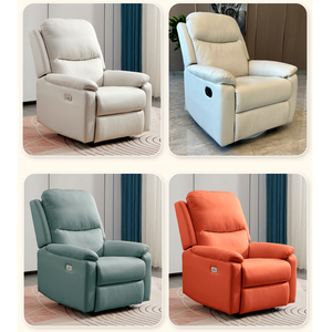 Luxury <b>hotel</b> electric leather recliner <b>sofa</b> reclining lounge chair zero gravity single seater relaxing lazy <b>sofa</b> swivel chair - Product Image 5