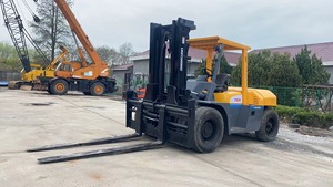 10 Ton TCM FD100 Forklift in Good Condition Suitable for Port and Warehouse - Product Image 2