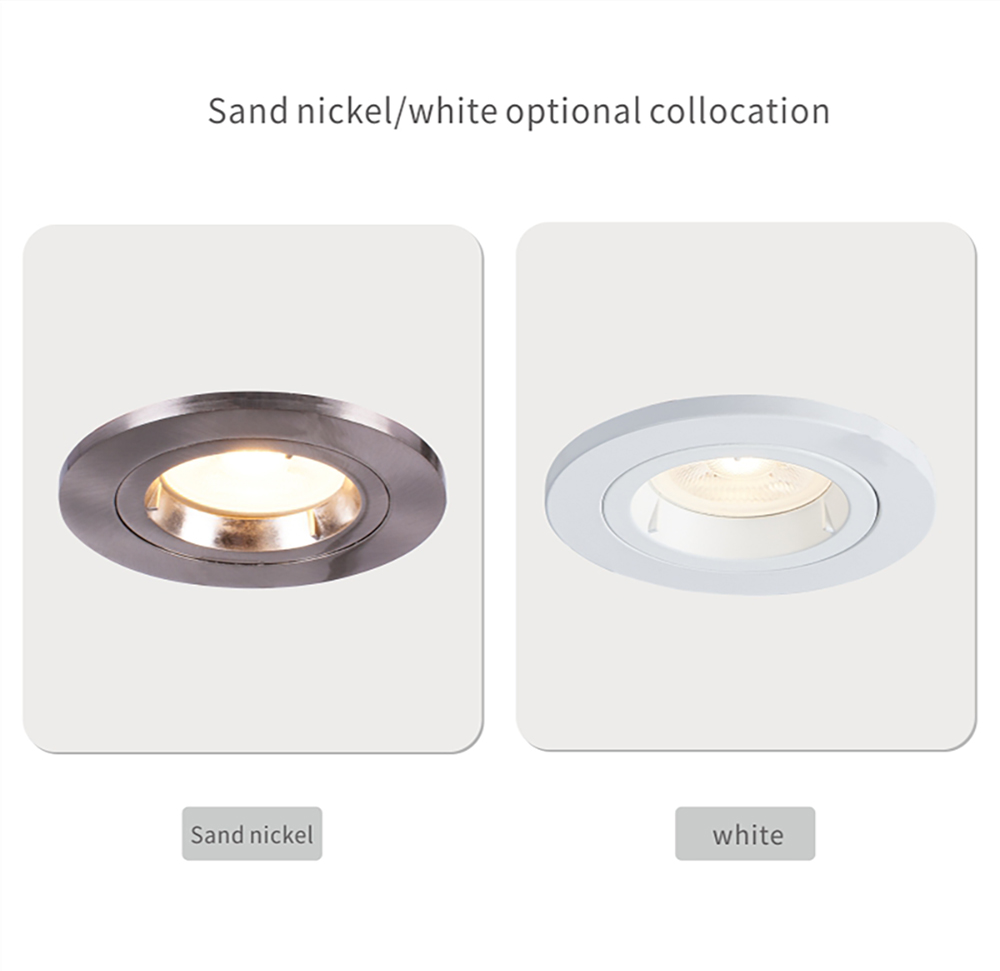 Recessed Fire Rated Downlights GU10 Die Casting Alu BBC Standard