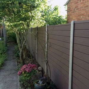 6-foot nổi xử lý nhiệt Hợp kim nhôm thân thiện với môi trường hiện đại hàng rào riêng tư dễ dàng cài đặt sân hàng rào lưới mắt cáo cổng - Product Image 1