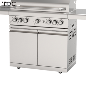 Europe Cuisine américaine d'extérieur Cuisine Camping Acier inoxydable 6 brûleurs <span class=keywords><strong>Barbecue</strong></span> <span class=keywords><strong>Barbecue</strong></span> <span class=keywords><strong>Barbecue</strong></span> à <span class=keywords><strong>gaz</strong></span> - Product Image 3