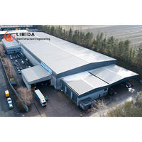 Kits de hangars préfabriqués personnalisés, structure en acier pour entrepôt, hangar agricole, atelier préfabriqué, bâtiment métallique pour stockage autonome