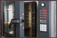 Four à vapeur à convection électrique portable commercial BRESSO HCV-10 |   Four à pâtisserie certifié CE FCC ETL, à économie d'énergie, garantie de 2 ans