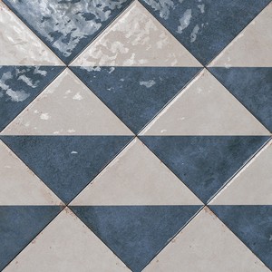 Carreaux bleus Bari 15x15 cm, brillants, bords irréguliers, épaisseur 8,5 mm - Product Image 5