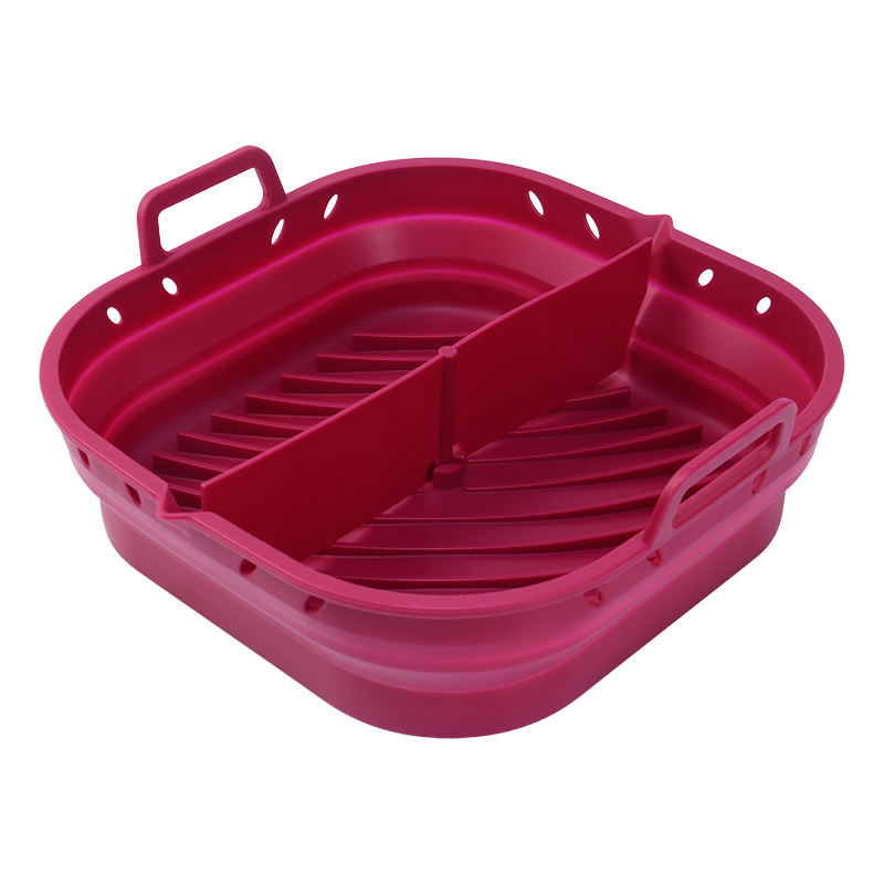 Burgundy with divider