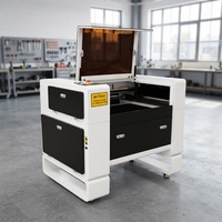 Machine de découpe et de gravure au laser CO2, vitesse de gravure de 400 mm/s pour le bois, l'acrylique, le cuir, le papier et les travaux manuels