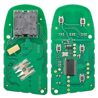 Llave Inteligente para Auto con Chip 4A de 433MHz, Control Remoto sin Llave, ID FCC: M3N-40821302