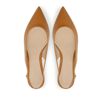 Chaussures Plates à Bout Pointu Slingback pour Femmes, Chaussures Plates Décontractées Élégantes de Soirée