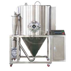 Machine de séchage par pulvérisation GLT Pilot, en acier inoxydable, équipement de transformation alimentaire électrique, capacité de 5 kg/5 L/10 L/25 L/50 L, pompe inclinée, PLC - Product Image 2