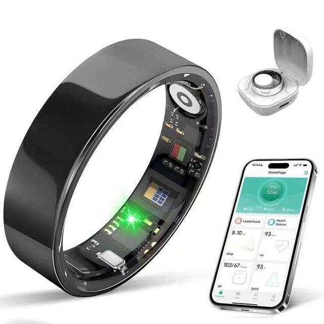 For Cross-Border Bestseller Heart Rate Blood Oxygen Sleep Tracking Step Counting Unisex Cycle Monitoring Smart