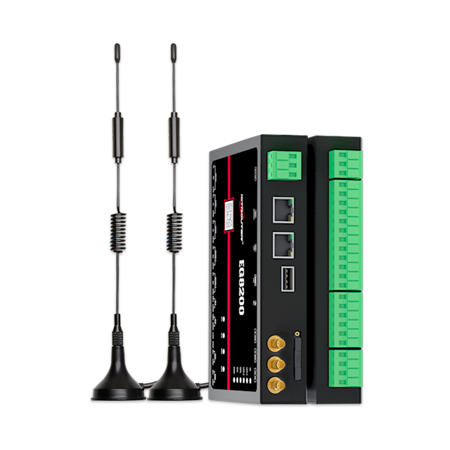 Industrial IoT Gateway with Wi-Fi RS485 Ethernet & 4G LTE Connectivity for PLC Programming Using MQTT in Node-RED