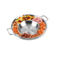 Poêle concave en acier antiadhésive pour l'extérieur mexique Comals Down Barbecue Barbecue Grill Plaque de cuisson en métal pour le camping
