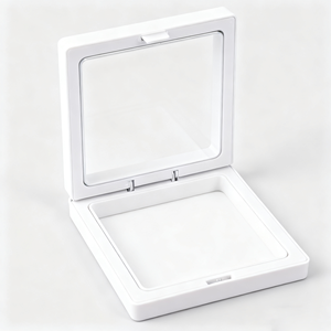 Boîte d'emballage de suspension transparente en gros-Organisateur de faux ongles de bijoux de qualité supérieure avec film PE - Product Image 2