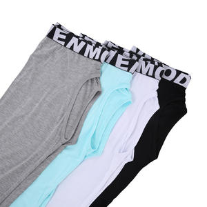 Scarletsin N-18 Ropa interior térmica modal ajustada para hombre, sexy, con entrepierna abierta, transpirable, capa base sin desprender, calzoncillos largos 161-180g/m - Product Image 5