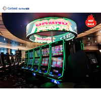 Pantalla LED Curva de Esquina Canbest P2.5 P4, Pantalla LED a Todo Color, Video Wall LED