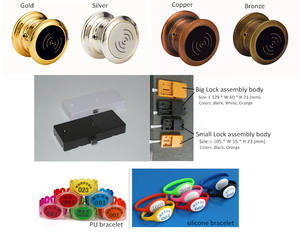 Serrure de casier magnétique RFID intelligente pour les armoires de gym, en alliage de zinc et ABS, pour les salles de <span class=keywords><strong>spa</strong></span> et de sauna, système de sécurité pour l'électrique - Product Image 4