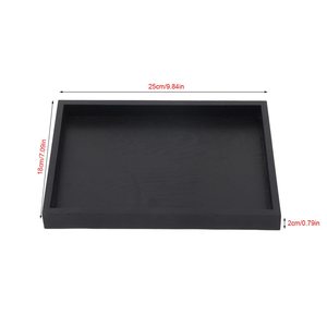 Plateau de service carré <span class=keywords><strong>en</strong></span> <span class=keywords><strong>bois</strong></span> exquis personnalisé <span class=keywords><strong>en</strong></span> gros plateau de service de décoration <span class=keywords><strong>en</strong></span> <span class=keywords><strong>bois</strong></span> pour le service - Product Image 2
