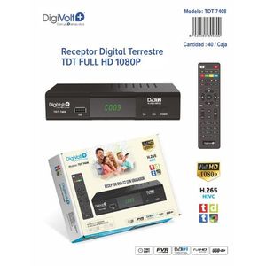 ดิจิวอลท์ รีซีปเตอร์ ดิจิตอล เทอร์เรสเตร ทีดีที ฟูลเอชดี 1080p H.265 Hevc Dvb-t2 - Product Image 3