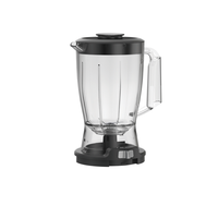 Hoge snelheid premium foodprocessor roestvrij staal draagbaar 2-in-1 blender-hakselaar voor huishoudelijke keuken fruit en smoothies