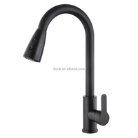 Dernier robinet de cuisine monotrou pour évier avec logo personnalisé robinet d'eau de cuisine moderne extractible