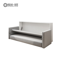 Hochwertige Montage Festigkeit Arbeits zimmer Klapp bett Wand einheit Luxus Multifunktion ale Wandbett Schrank Mit Sofa Twin Single