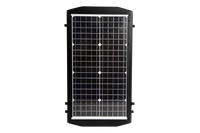 Projecteur solaire extérieur IP65 étanche à haute luminosité avec panneau réglable pour rue, route, cour, projet