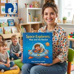 Service d'impression de livres d'histoires pour enfants de haute qualité, impression personnalisée de livres pour enfants avec couverture rigide en papier et carton pour les moments de lecture en famille - Product Image 3