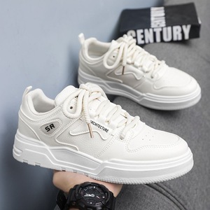 Scarpe casual classiche di moda semplice scarpe da uomo in stile college con fondo spesso basso - Product Image 2