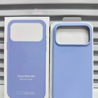 Coque de téléphone officielle en silicone liquide pour iPhone 18 Pro Max 18 Pro, coque de téléphone originale, vente en gros